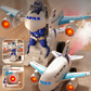 🔥Last day of the limited-time 80% off sale!🔥2-in-1 Electric Transforming Airplane Robot Toys