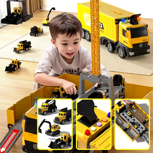 🔥Last day of the limited-time 80% off sale!🔥Children's Large Truck Playset