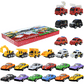 🔥Limited Time Promotion 60% OFF！！！🚗Kids Advent Calendar for Boys: Alloy Construction Engineering Vehicle Toy Sets