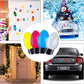🔥Christams Hot Sale 50% OFF🔥Reflective Light Bulb Magnet Decoration Set