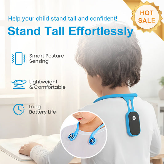 🔥Limited Time Promotion 50% OFF🧑‍⚕️Stop Slouching - 👍Smart Posture Trainer with Vibration Alerts & Angle Sensor for Kids and Adults!