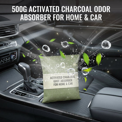 500g Activated Charcoal Odor Absorber for Home & Car
