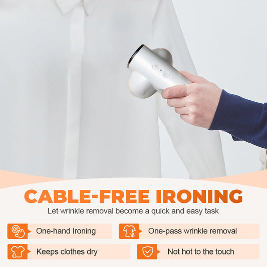 🔥Christmas Limited-Time Offer: 50% OFF!!!🔥Handheld Garment Steamer with Suction Function