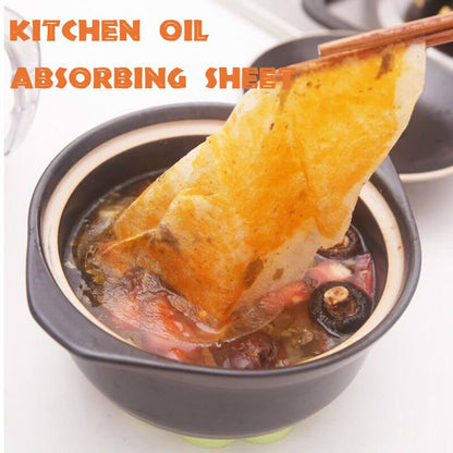 🔥HOT SALE 50% OFF🔥Oil-absorbing kitchen foil (12 pieces)