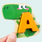 🎁Best Gift -50%OFF🎨26-Piece Wooden Letter & Animal Matching Toy