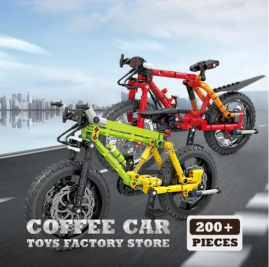 🌟🌟Christmas Limited-Time Offer: 50% OFF!!!🌟🌟Cool Mountain Bike Building Block Set Creative Gift！