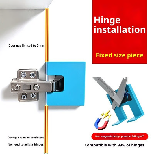 🔥Christmas Limited-Time Offer: 50% OFF!!!🔧The Easy Hinge Mate - Your quick fix for door installation.