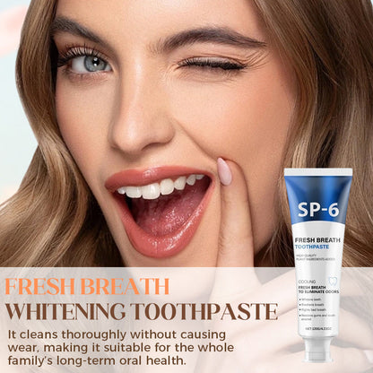 🔥Christmas Limited-Time Offer: 50% OFF!!!🔥120g Fresh Breath & Whitening Toothpaste