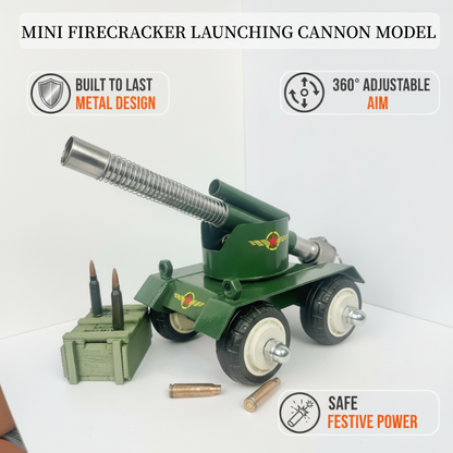 🔥Christmas Limited-Time Offer: 49% OFF!!!🔥Mini Firecracker Launching Cannon Model