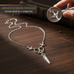 Swallow & Scissor Pendant Necklace for Women