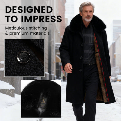 🔥Christmas Limited-Time Offer: 50% OFF!!!🔥Men's Lined Business Casual Winter Coat