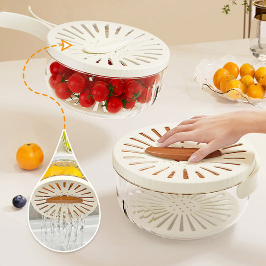 🔥 Hot Sale 50% OFF 🔥Multipurpose Draining Basket with Lid