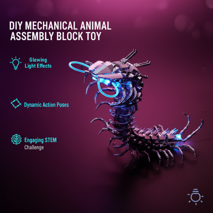 🔥Christmas Limited-Time Offer: 50% OFF!!!🔥DIY Mechanical Animal Assembly Block Toy