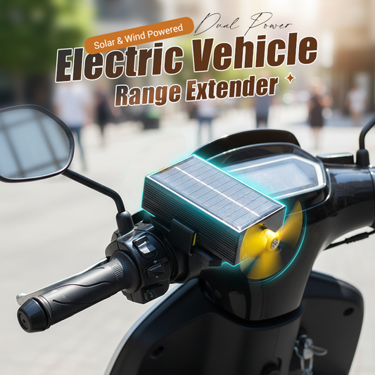 🔥Christmas Limited-Time Offer: 50% OFF!!!🔥Solar & Wind Powered Electric Vehicle Range Extender
