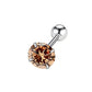 Women's Titanium Brilliant Stud Earrings