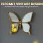🔥Christmas Limited-Time Offer: 50% OFF!!!&FREE SHIPPING🔥Vintage Mirror Butterfly & Dragonfly Wall Decor