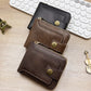 Men's Vintage Style Zipper Wallet