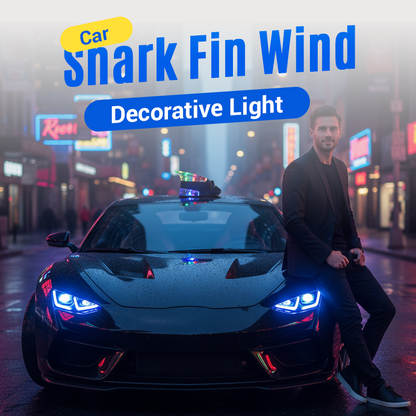 🔥Limited Time Promotion 50% OFF🔥Car Shark Fin Wind Decorative Light