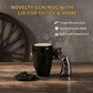 🔥Christmas Limited-Time Offer: 50% OFF!!!🔥Novelty Gun Mug with Lid for Office & Home