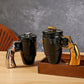 🔥Christmas Limited-Time Offer: 50% OFF!!!🔥Novelty Gun Mug with Lid for Office & Home