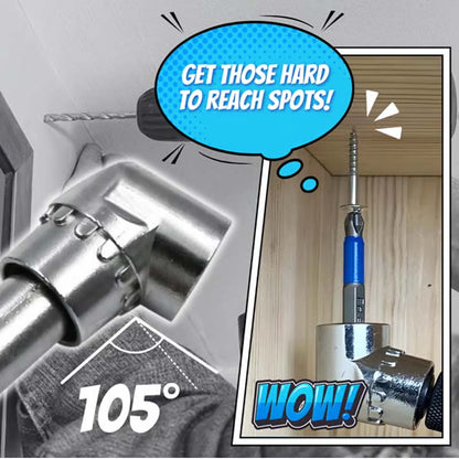 🔥Limited Time Promotion 50% OFF🔥105 Degree Right Angle Drill Adapter Set