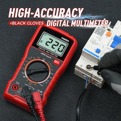 🔥2026 New Arrivals: 50% Off for a Limited Time!🔥Value Bundle: High-Accuracy Digital Multimeter + Black Gloves