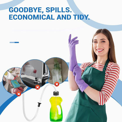 🎉50% OFF !!  🧼 Kitchen Sink Soap Dispenser – No More Crawling Under the Sink – Pump It Straight from the Big Bottle ✨
