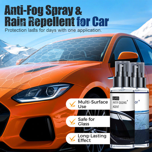 Anti-Fog Spray & Rain Repellent for Car