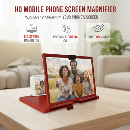 🥳2026 HOT SALE🥳💞50K+ SOLD!💥👓 Ease Eye Strain, Make Screen “Bigger” | HD Phone Magnifier for Easier Viewing🎬✨