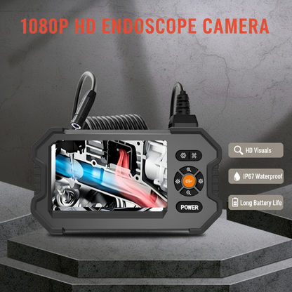 🔥2026 New Arrivals: 50% Off for a Limited Time!🔥Portable 1080P HD Endoscope Camera with 4.3" Screen