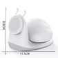 15W Snail-Shaped Magnetic Wireless Charging Station with Night Light
