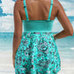 🔥LAST DAY SALE -49% OFF⚡👙Strap Top & Fitted Swim Shorts Separable Swimsuit