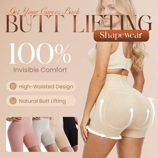 🔥2026 New Arrivals: 50% Off for a Limited Time!🔥Seamless High-Waisted Lifting Shapewear Shorts