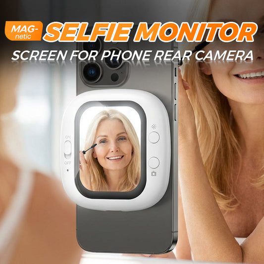📢📢50%  OFF !! ⏰Magnetic Selfie Monitor Screen for Phone Rear Camera