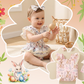 🔥2026 New Arrivals: 50% Off for a Limited Time!🔥Baby Ruffle Romper with Bow Headband