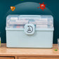 🎉49% OFF! 💊 Household Multi-Tier Large Capacity Medicine Box – Twist-to-Lock, 3-Tier Smart Organization! 🔒✨