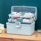 🎉49% OFF! 💊 Household Multi-Tier Large Capacity Medicine Box – Twist-to-Lock, 3-Tier Smart Organization! 🔒✨