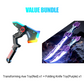 🔥2026 New Arrivals: 50% Off for a Limited Time!🔥Light-Up Transforming Axe Toy with Sound