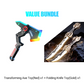 🔥2026 New Arrivals: 50% Off for a Limited Time!🔥Light-Up Transforming Axe Toy with Sound