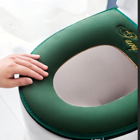 🔥2026 New Arrivals: 50% Off for a Limited Time!🔥Waterproof Zippered Toilet Seat Cover with Handle