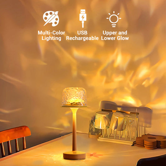 🔥Limited Time Promotion 50% OFF🔥16-Color Water Ripple Night Light with Remote