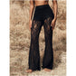 ⏰ Now only 50% off!🎉Limited Sale🎉Elegant Lace Flare Pants with High-Waisted Design