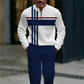 📢49% OFF!🔥Men's Graphic Print Pullover & Pants Set