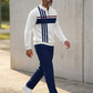 📢49% OFF!🔥Men's Graphic Print Pullover & Pants Set