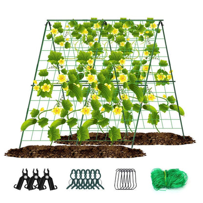 🥒A-Frame Garden Trellis for Climbing Plants