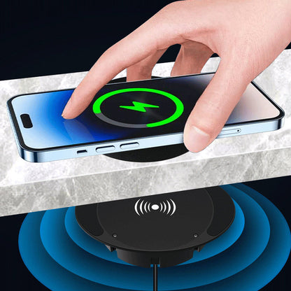 🔥Limited Time Promotion 50% OFF🔥Under-Desk Hidden Wireless Charger