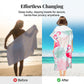 Quick-Dry Microfiber Hooded Surf Poncho