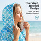 Quick-Dry Microfiber Hooded Surf Poncho
