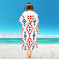 Quick-Dry Microfiber Hooded Surf Poncho