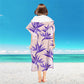 Quick-Dry Microfiber Hooded Surf Poncho